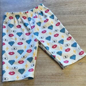 Lola and the boys size 8 biker shorts EUC